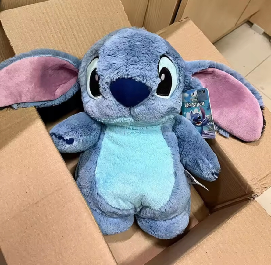 Termofor Stitch miękki przytulny pluszowy