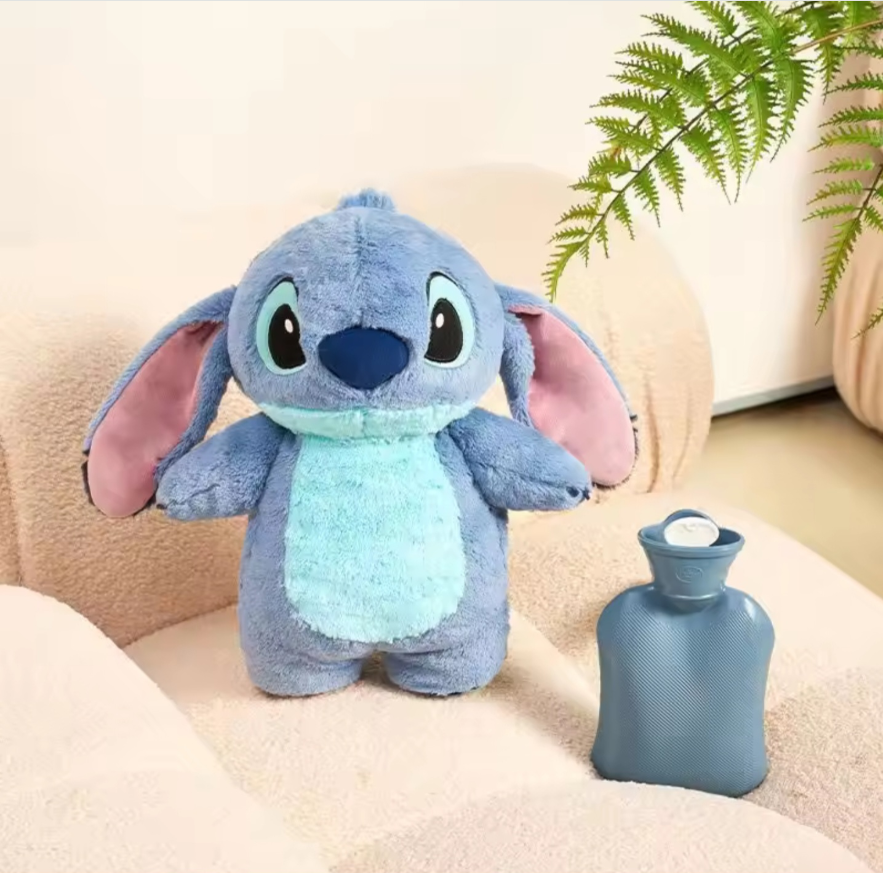Termofor Stitch miękki przytulny pluszowy
